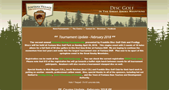 Desktop Screenshot of fontanadiscgolf.com